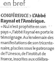 Raynal et l'Amrique