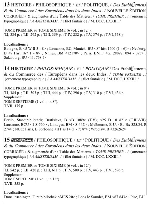 description histoire