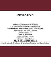 Invitation Palais Bourbon